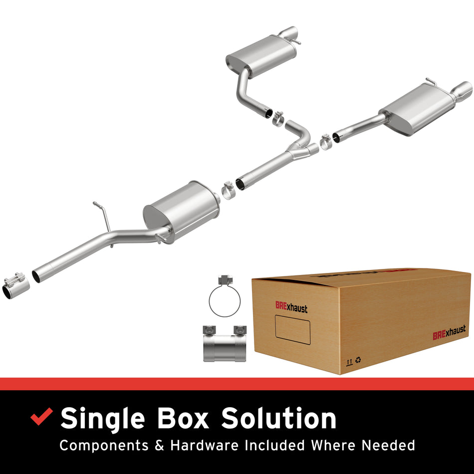 BRExhaust Direct-Fit Exhaust System Kit - 106-0981
