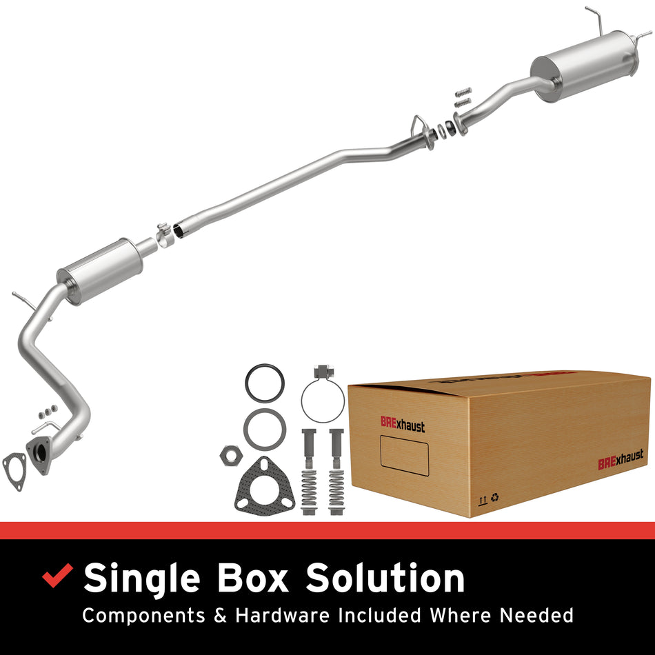 BRExhaust Direct-Fit Exhaust System Kit - 106-1001