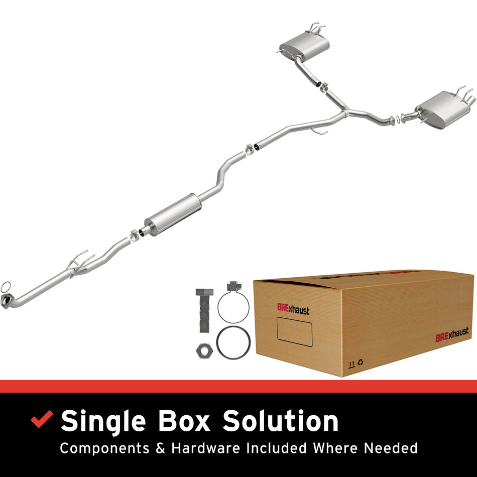 BRExhaust Direct-Fit Exhaust System Kit - 106-1010