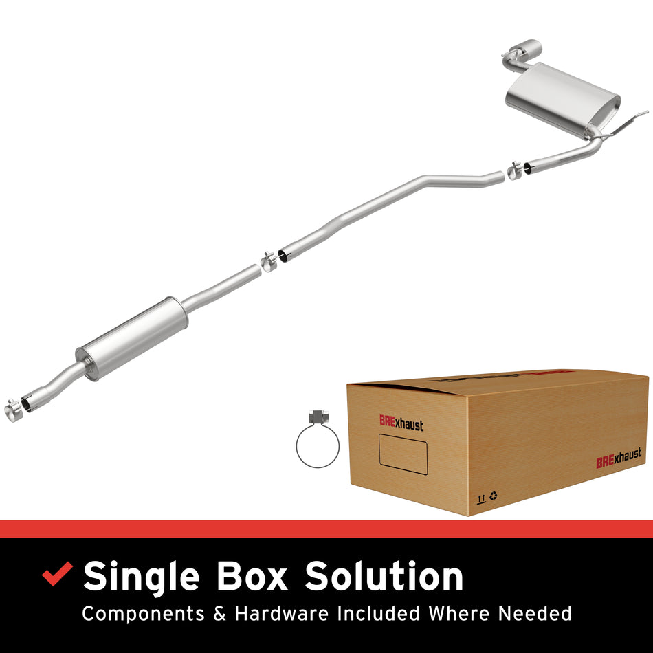 BRExhaust Direct-Fit Exhaust System Kit - 106-1016