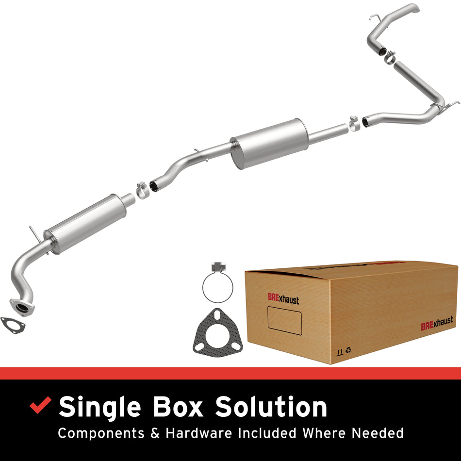 BRExhaust Direct-Fit Exhaust System Kit - 106-1017