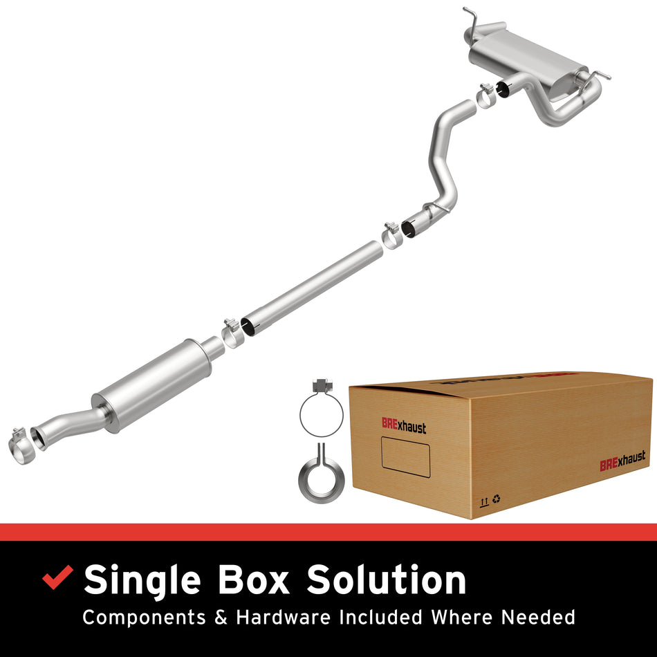 BRExhaust Direct-Fit Exhaust System Kit - 106-1022