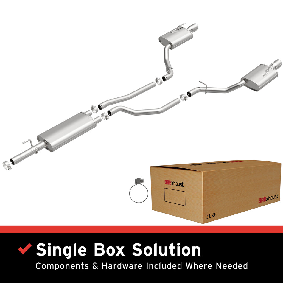 BRExhaust Direct-Fit Exhaust System Kit - 106-1068