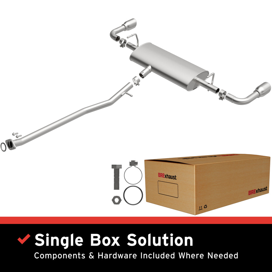 BRExhaust Direct-Fit Exhaust System Kit - 106-1076