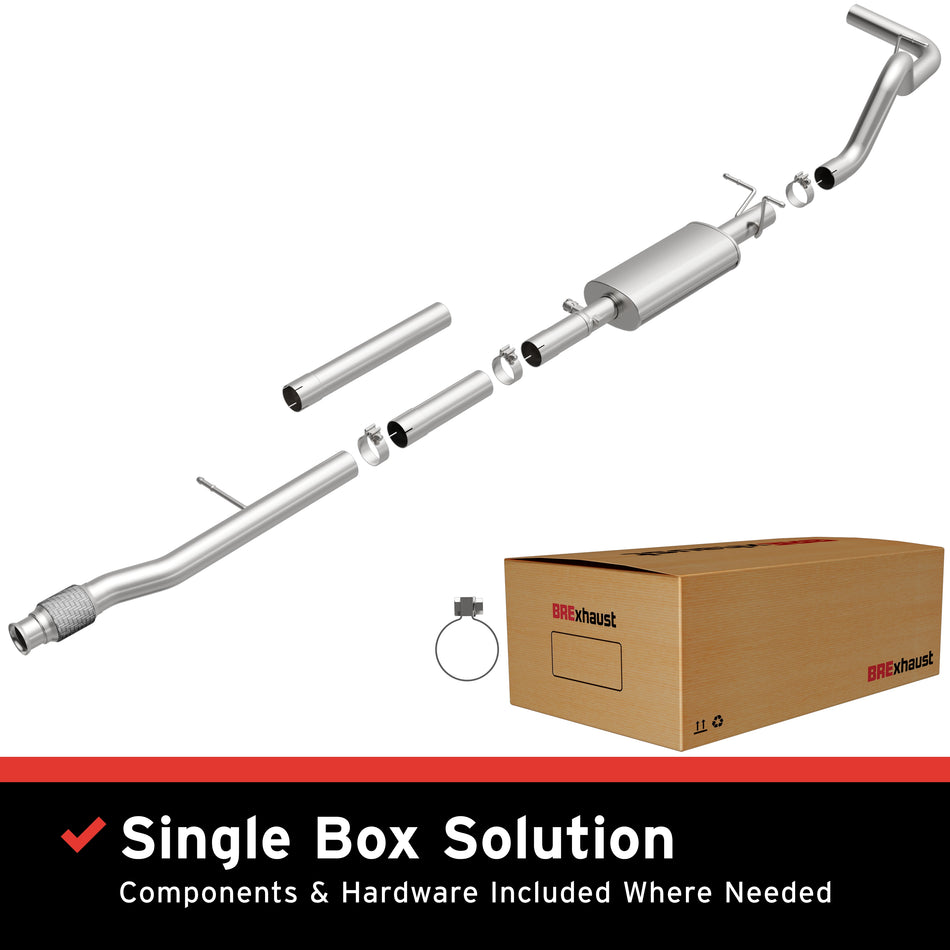 BRExhaust Direct-Fit Exhaust System Kit - 106-1082