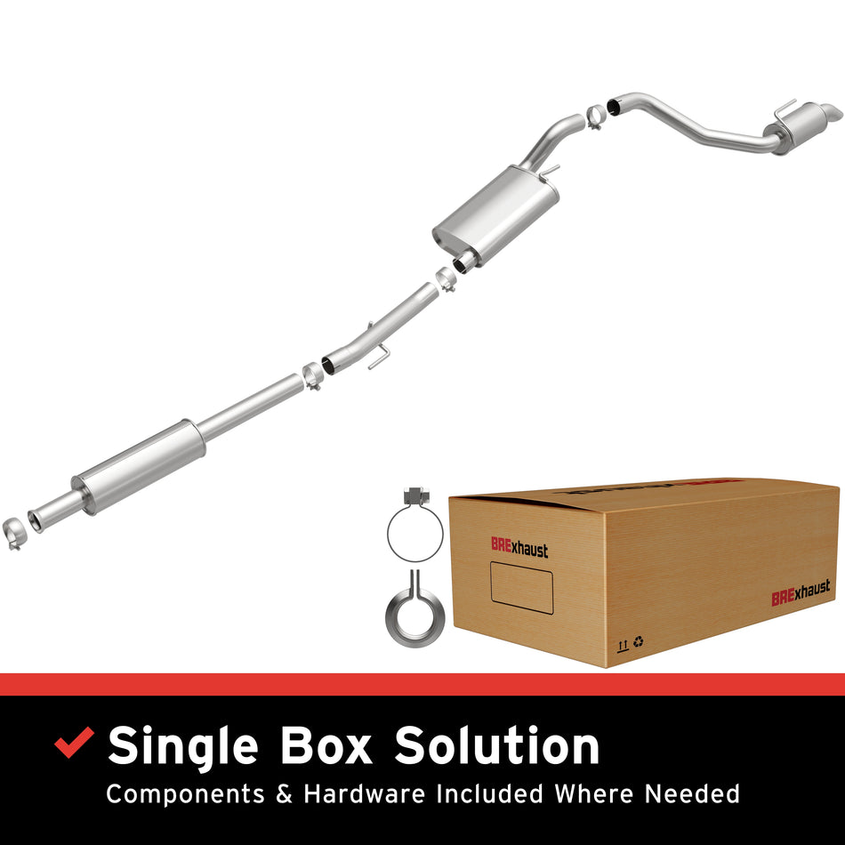 BRExhaust Direct-Fit Exhaust System Kit - 106-1085