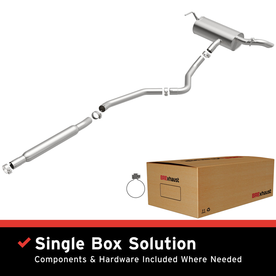 BRExhaust Direct-Fit Exhaust System Kit - 106-1090