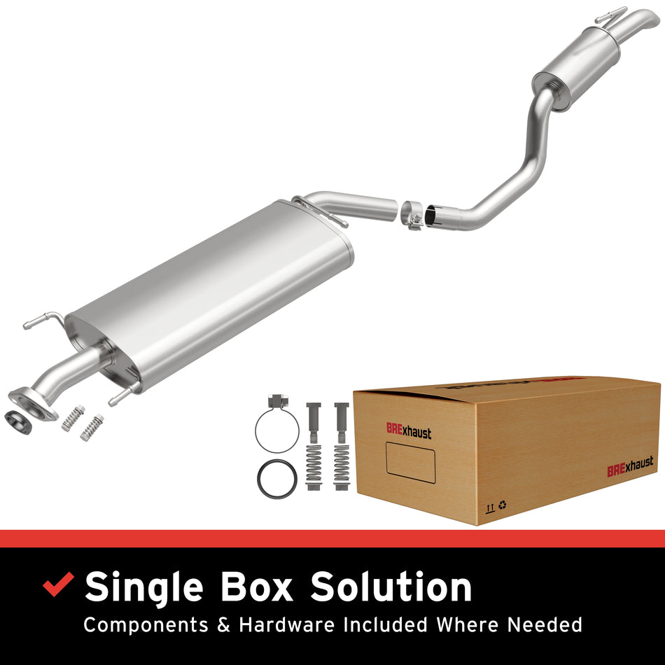 BRExhaust Direct-Fit Exhaust System Kit - 106-1101