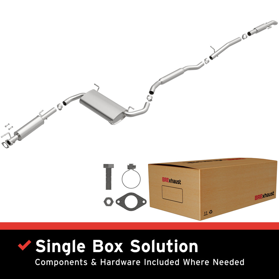BRExhaust Direct-Fit Exhaust System Kit - 106-1140
