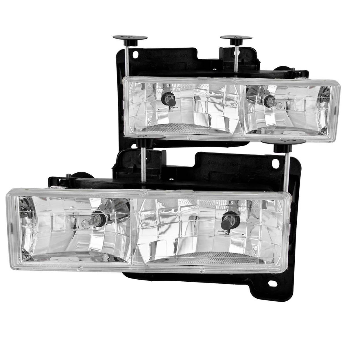 ANZO USA - Crystal Headlight Set - 111004
