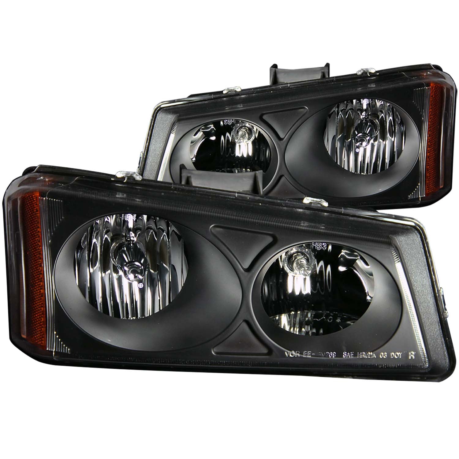ANZO USA - Crystal Headlight Set - 111009