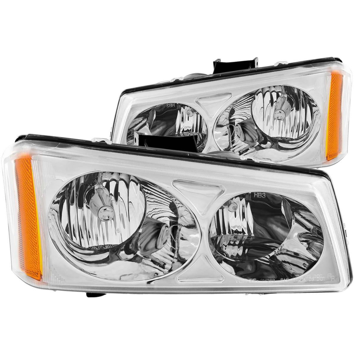 ANZO USA - Crystal Headlight Set - 111010