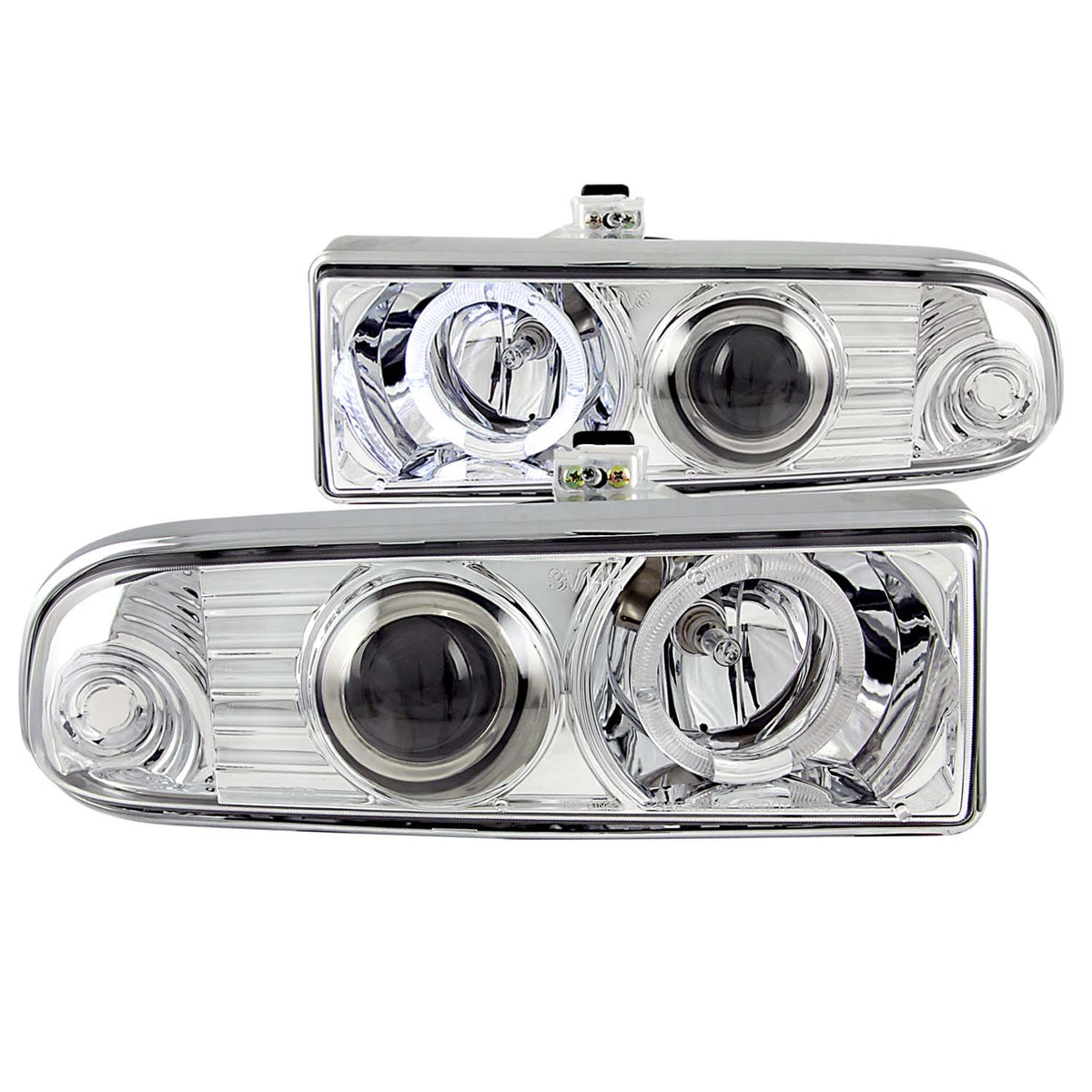 ANZO USA - Projector Headlight Set w/Halo - 111016