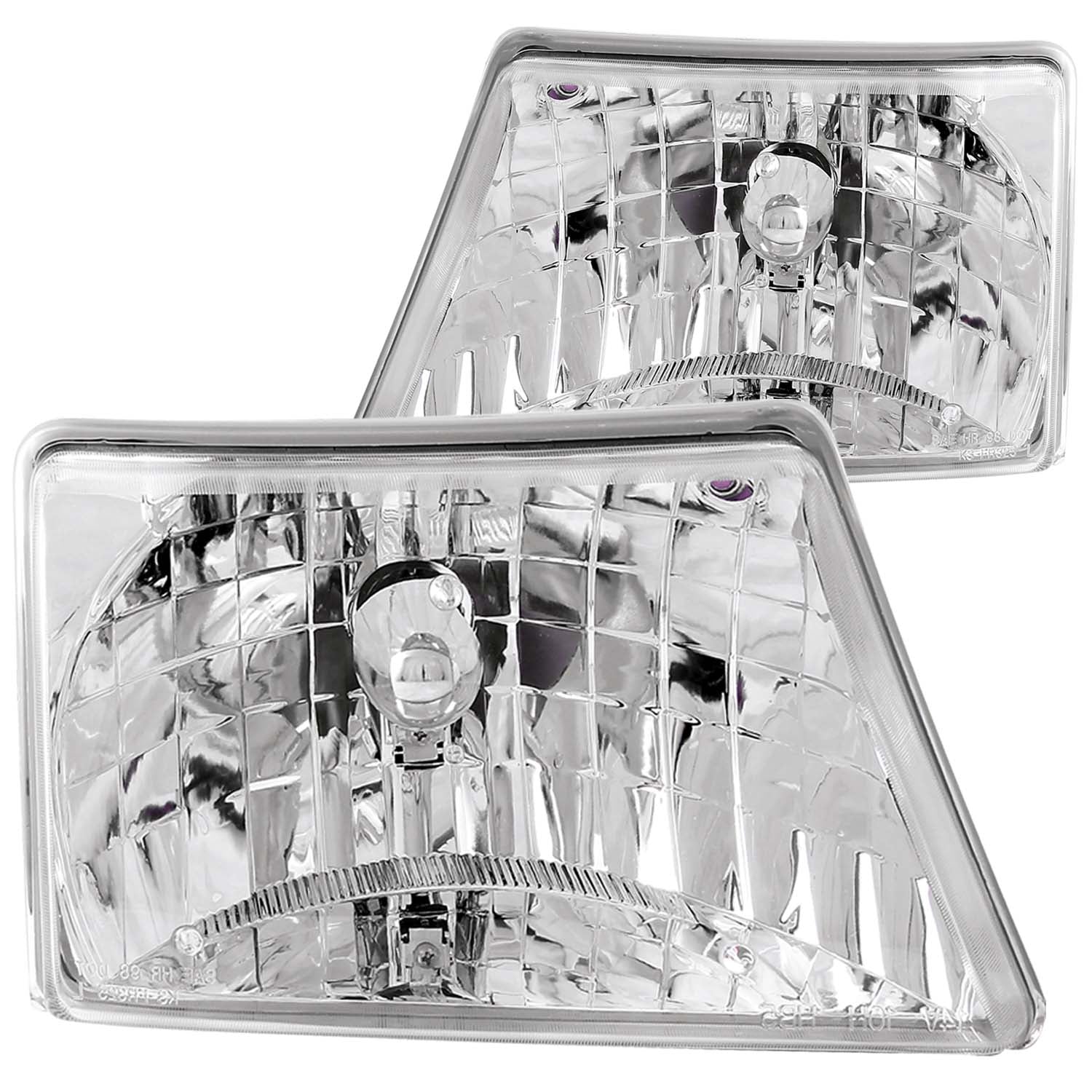 Crystal Headlight Set For 1998-2000 Ford Ranger 111037