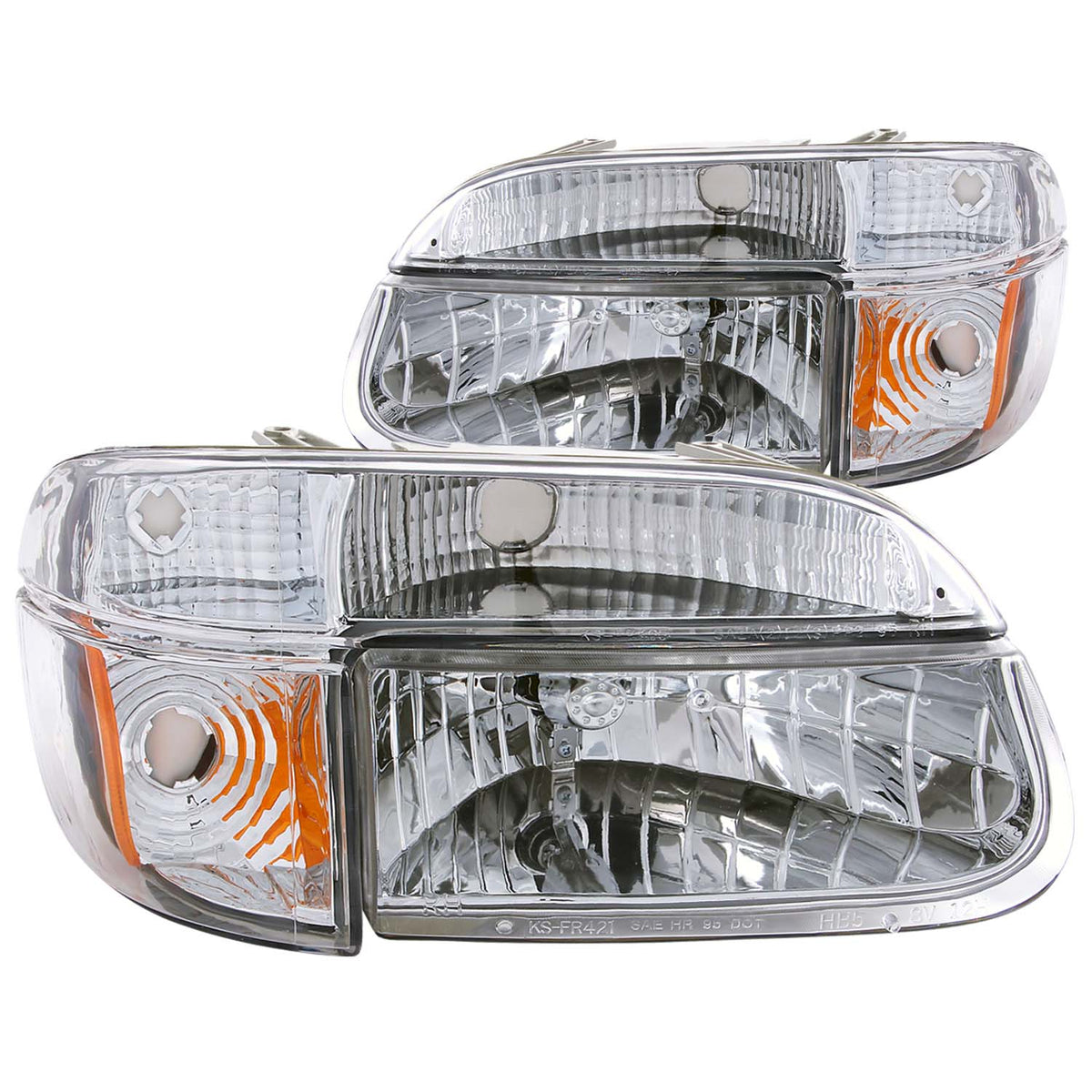 Crystal Headlight Set For 1995-2001 Ford Explorer 111040