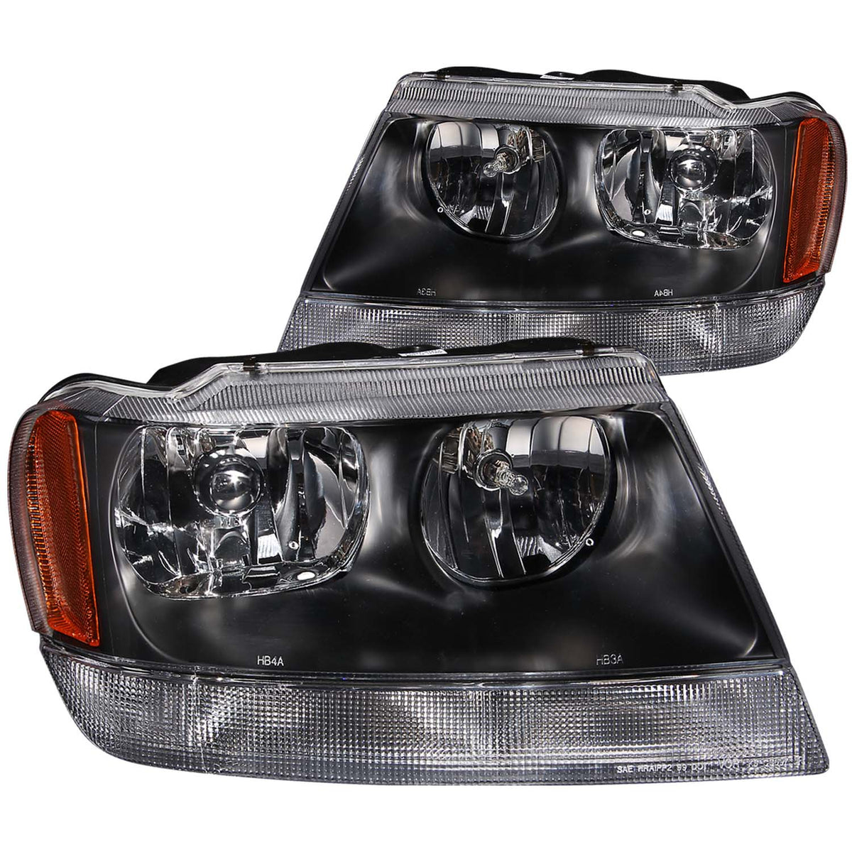 Crystal Headlight Set For 1999-2004 Jeep Grand Cherokee 111042