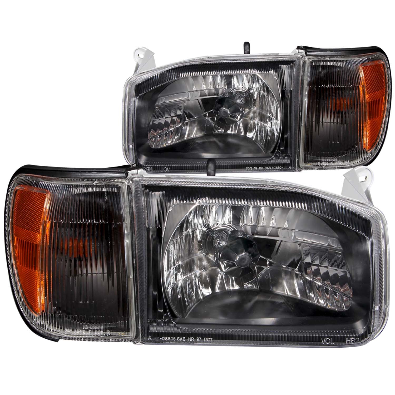 Crystal Headlight Set For 1999-2004 Nissan Pathfinder 111051