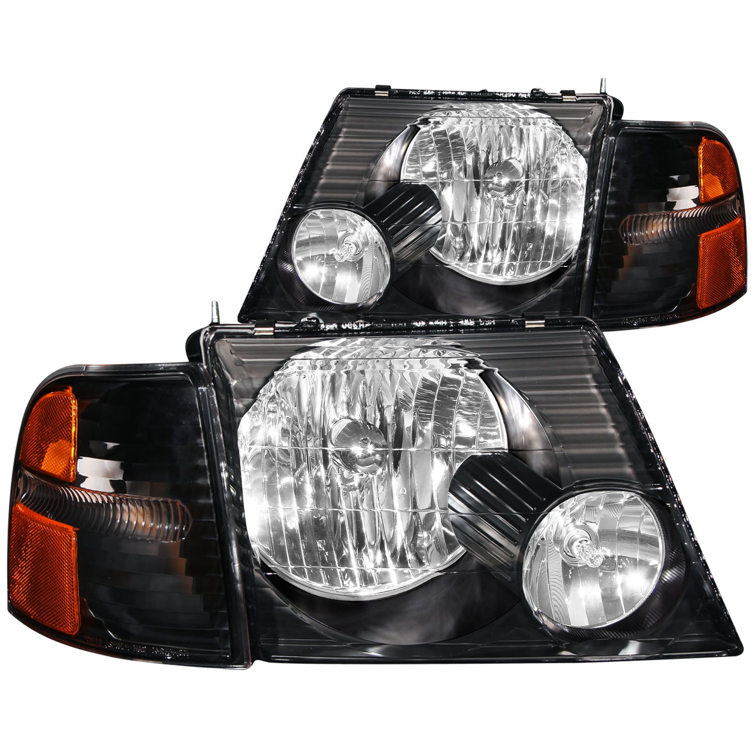 Crystal Headlight Set For 2002-2005 Ford Explorer 111071