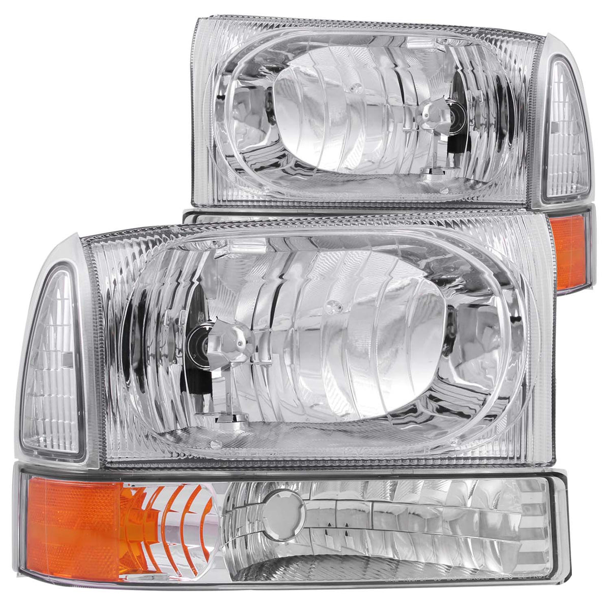 ANZO USA - Crystal Headlight Set - 111081