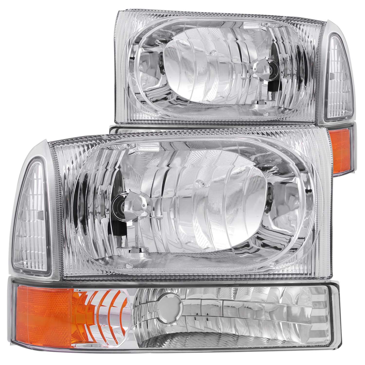ANZO USA - Crystal Headlight Set - 111081