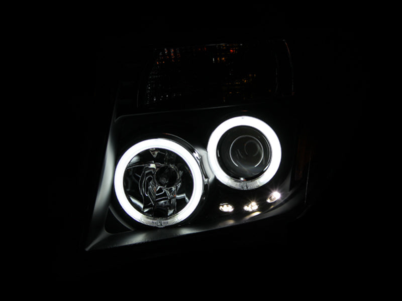 ANZO USA - Projector Headlight Set w/Halo - 111111