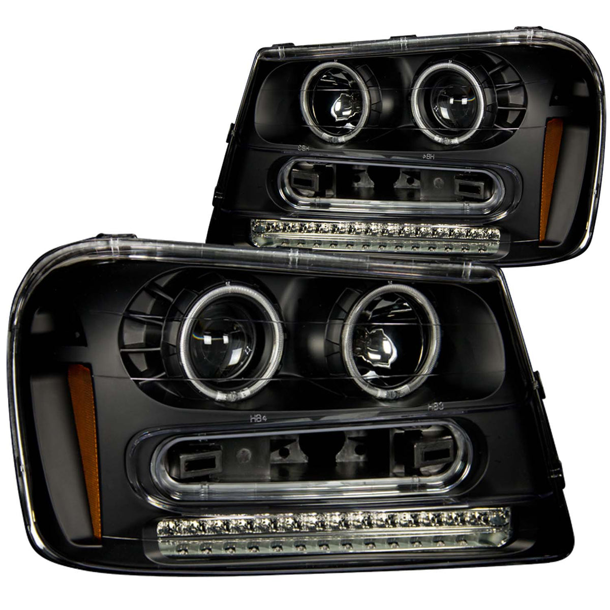 ANZO USA - Projector Headlight Set w/Halo - 111127