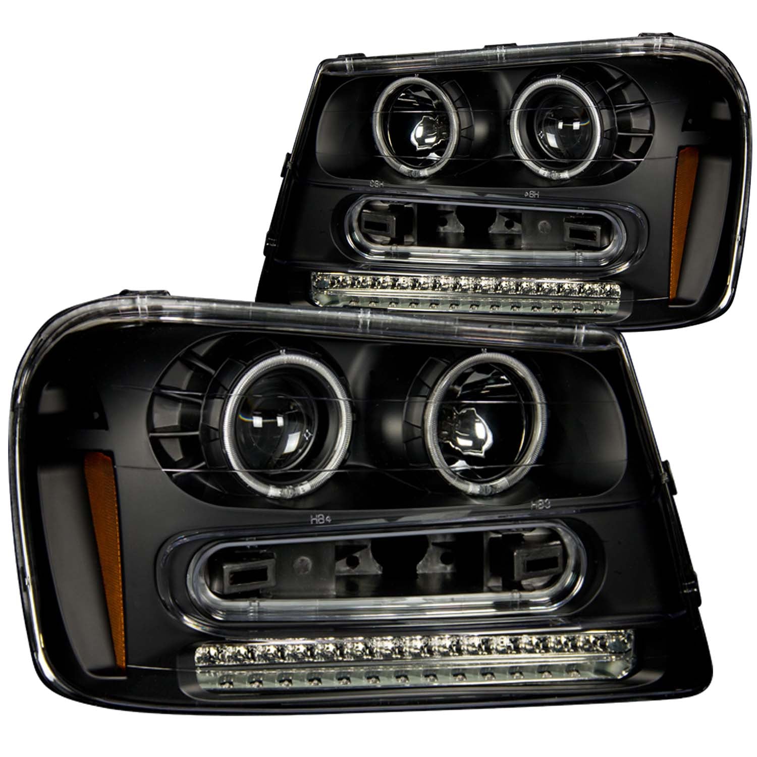 ANZO USA - Projector Headlight Set w/Halo - 111127
