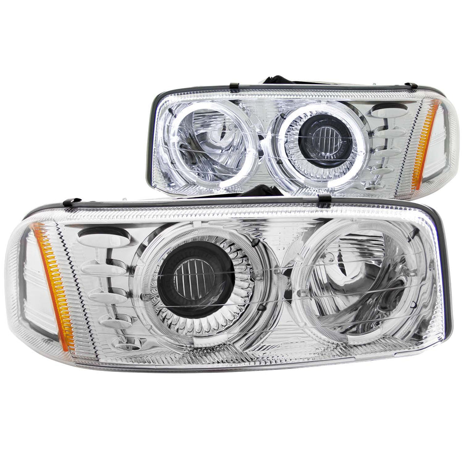 ANZO USA - Projector Headlight Set w/Halo - 111191