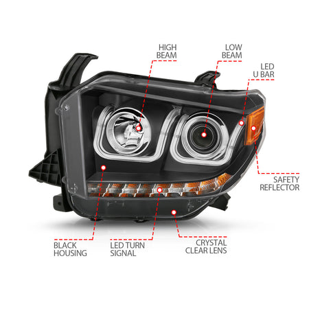 ANZO USA - Projector Headlight Set - 111326