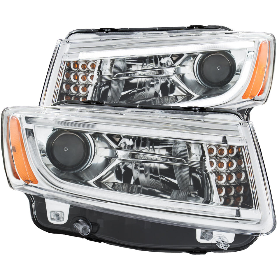 Projector Headlight Set For 2014-2016 Jeep Grand Cherokee 111328