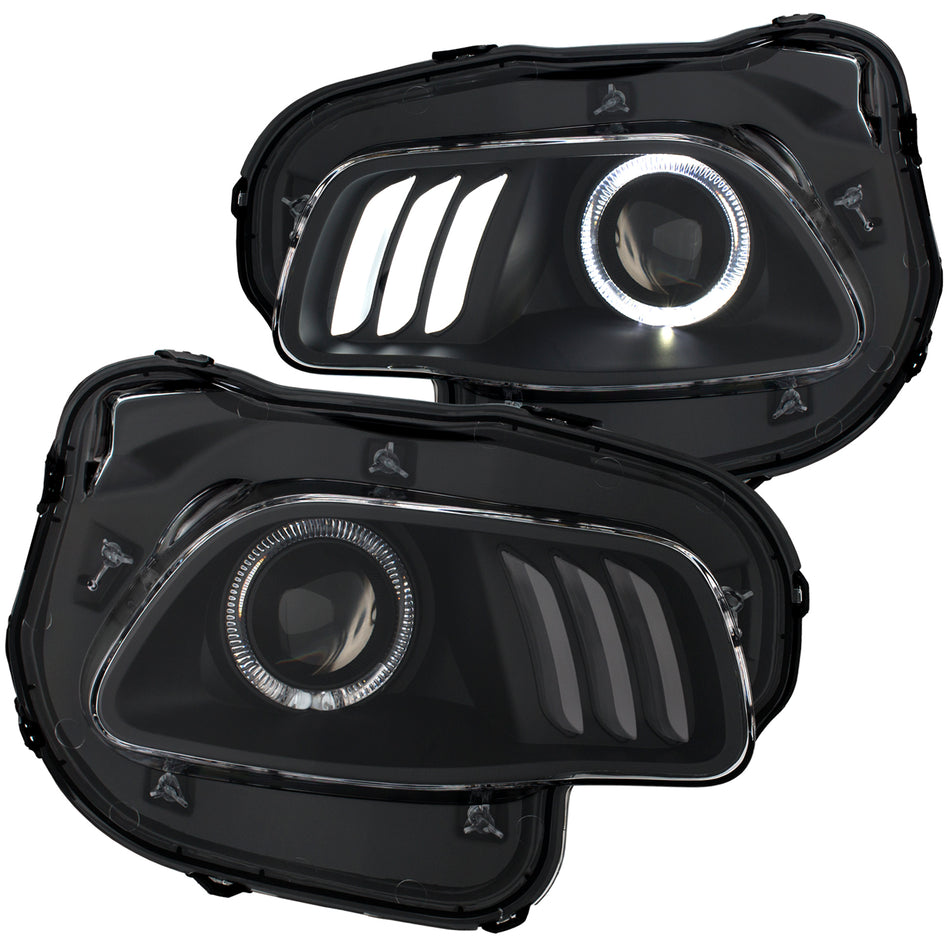Projector Headlight Set For 2014-2018 Jeep Cherokee 111353