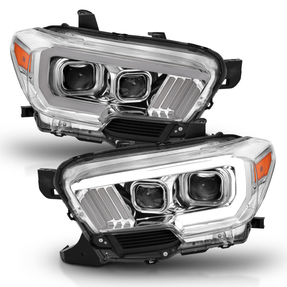 ANZO USA Projector Headlights For 2016-2022 Toyota Tacoma 111380