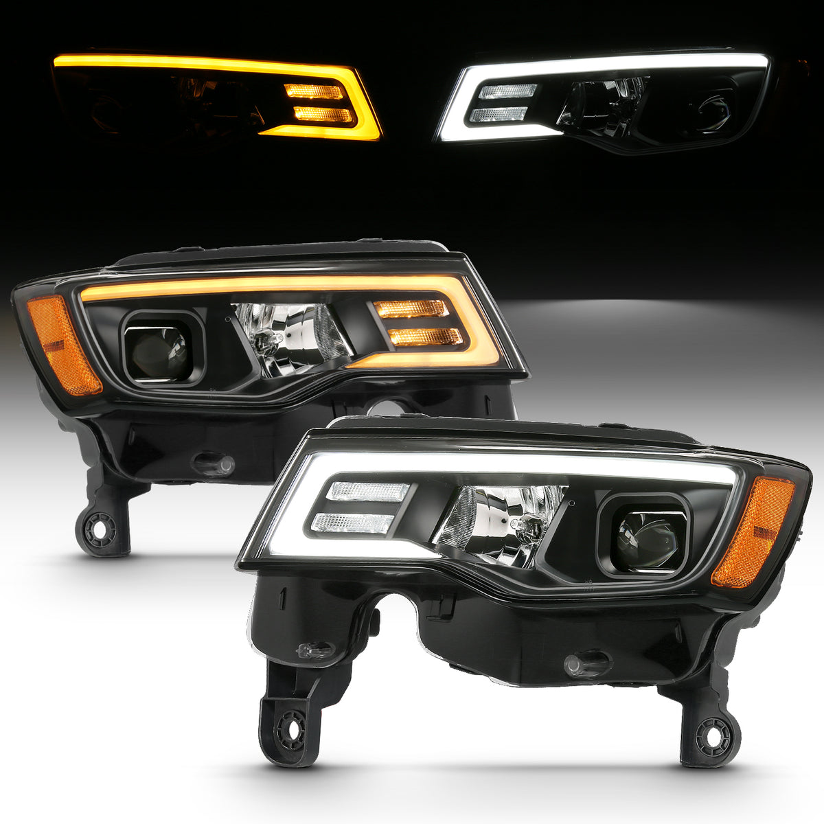 ANZO USA - ANZO USA Projector Headlights - 111418