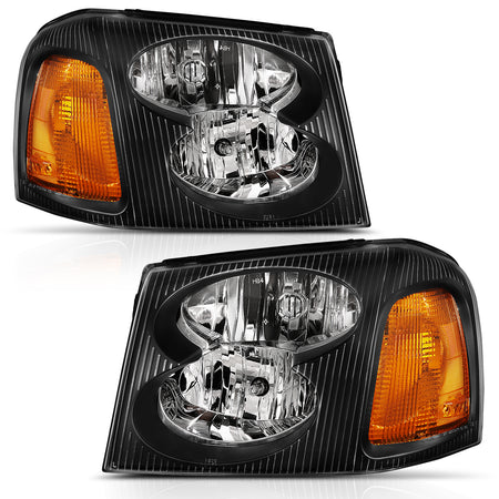 Crystal Headlights For 2002-2009 GMC Envoy 111429