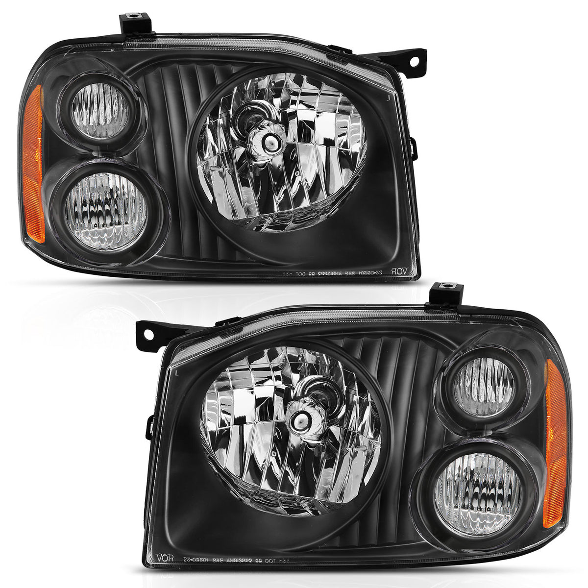 Crystal Headlights For 2001-2004 Nissan Frontier 111433