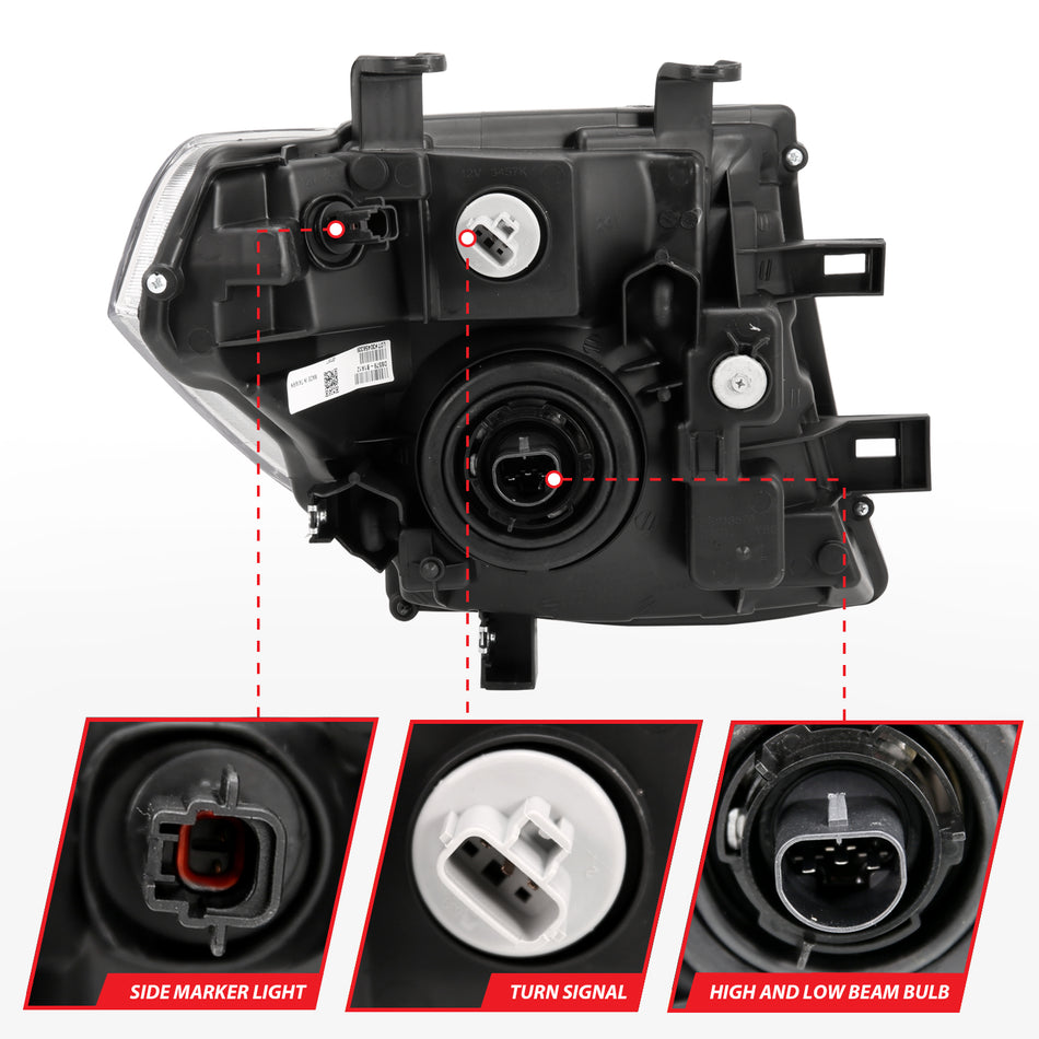 ANZO USA - Crystal Headlights - 111434