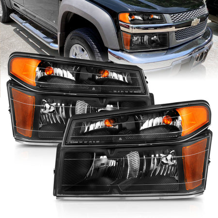 Crystal Headlight For 2004-2006 GMC Canyon 111451