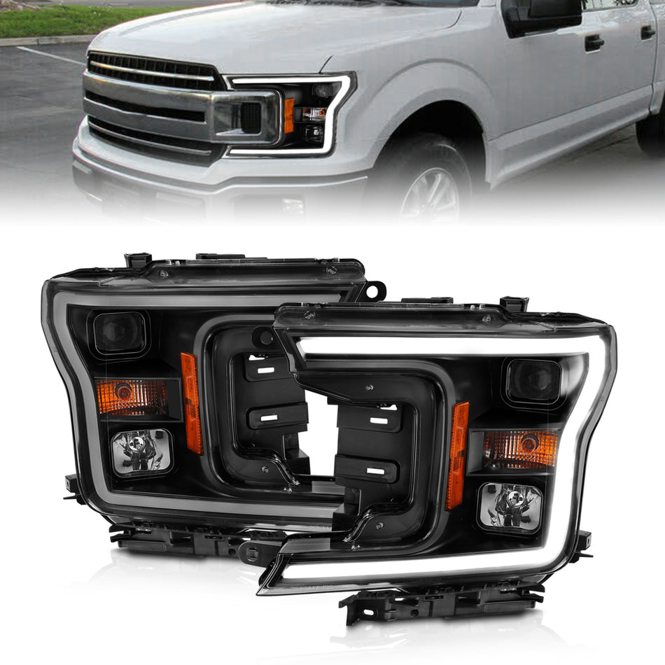 Projector Headlights For 2018-2020 Ford F-150 111467
