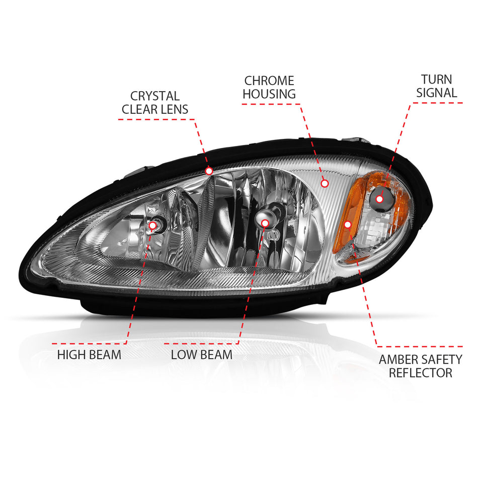 ANZO USA - Crystal Headlights - 111472