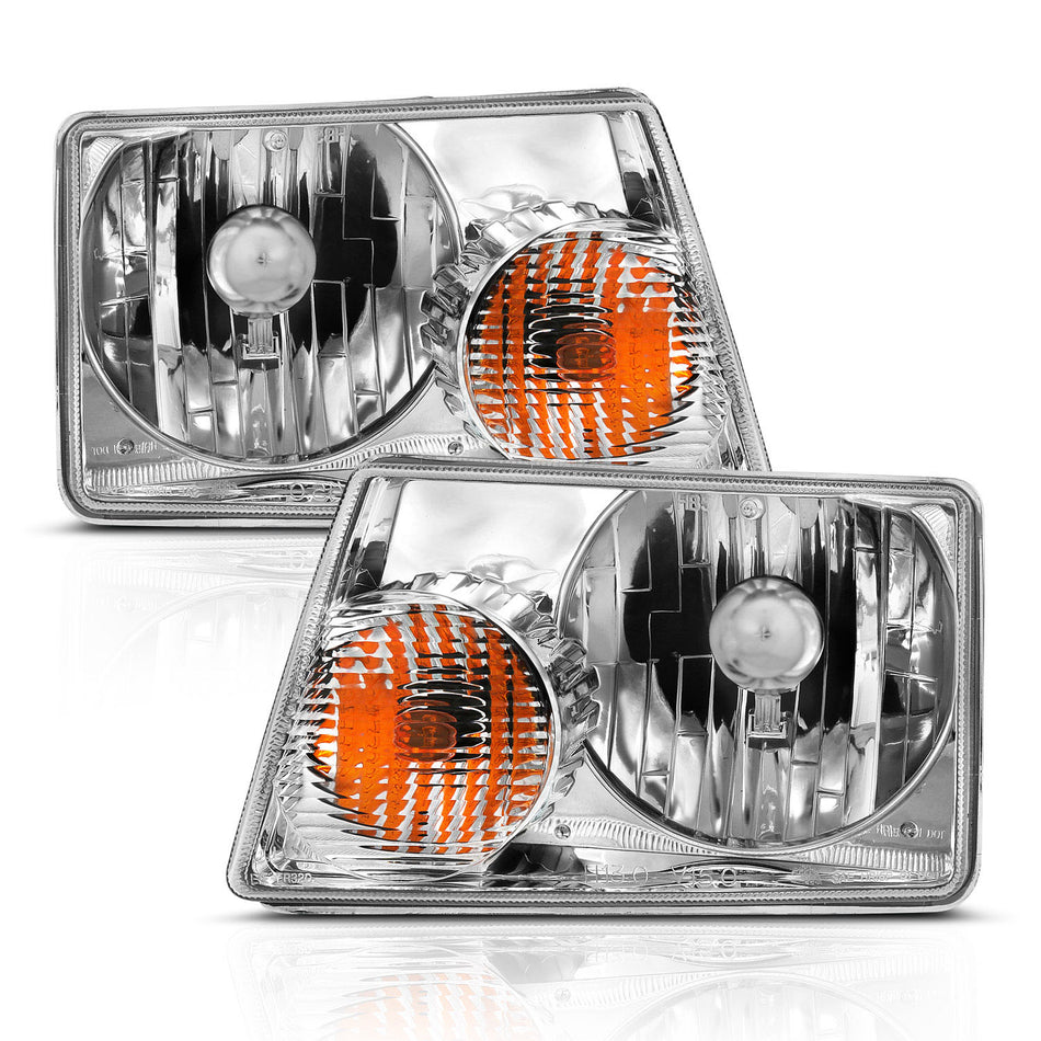 Crystal Headlights For 2001-2011 Ford Ranger 111473