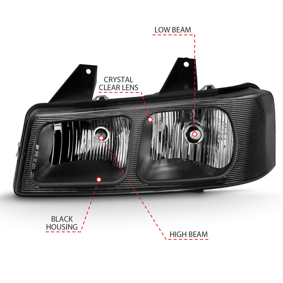 ANZO USA - Crystal Headlights - 111474