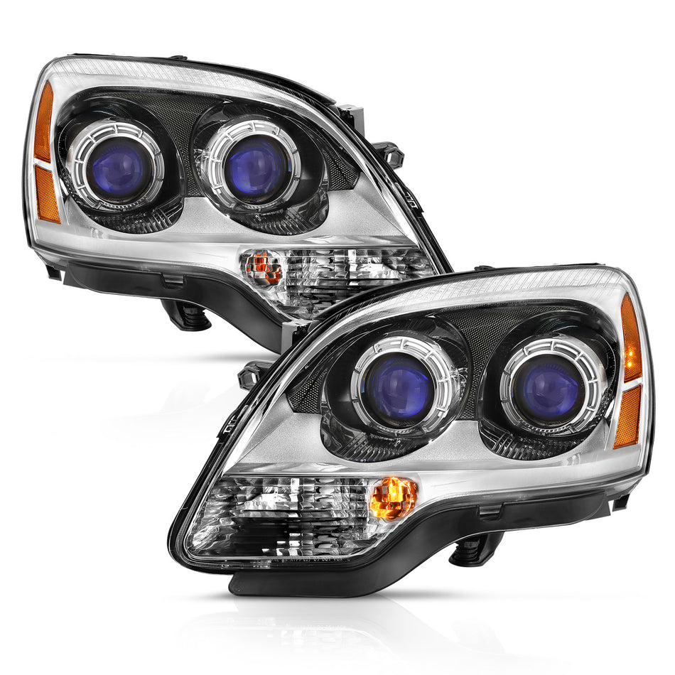 Crystal Headlights For 2007-2012 GMC Acadia 111476