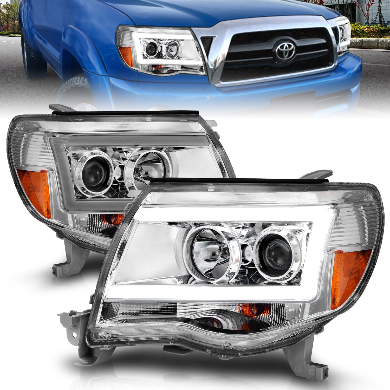 Projector Headlight For 2005-2011 Toyota Tacoma 111518