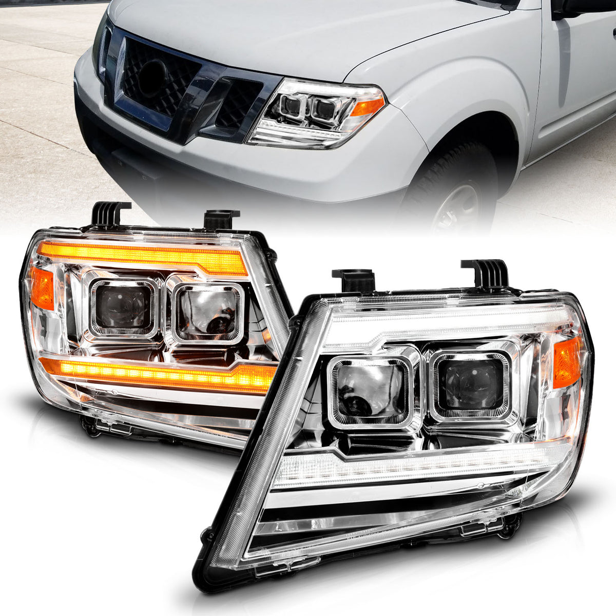 Projector Headlight For 2009-2020 Nissan Frontier 111598