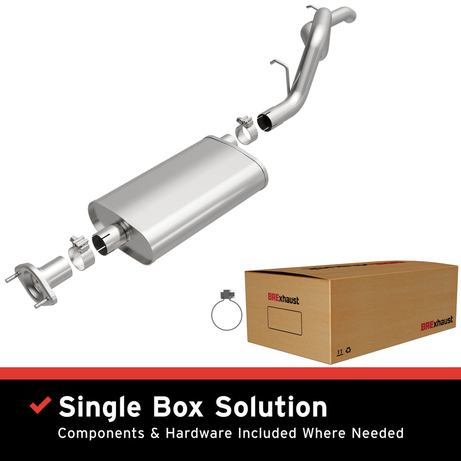 BRExhaust Direct-Fit Exhaust System Kit - 116-0002