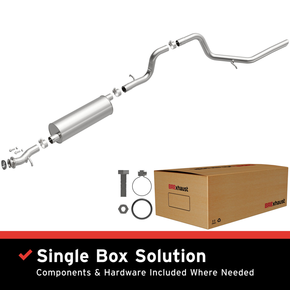 BRExhaust Direct-Fit Exhaust System Kit - 116-0033