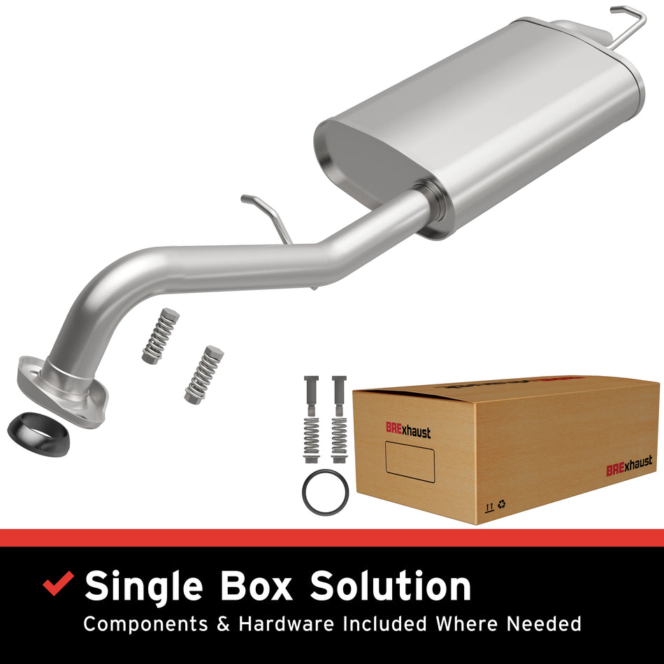 BRExhaust Direct-Fit Exhaust System Kit - 116-0626