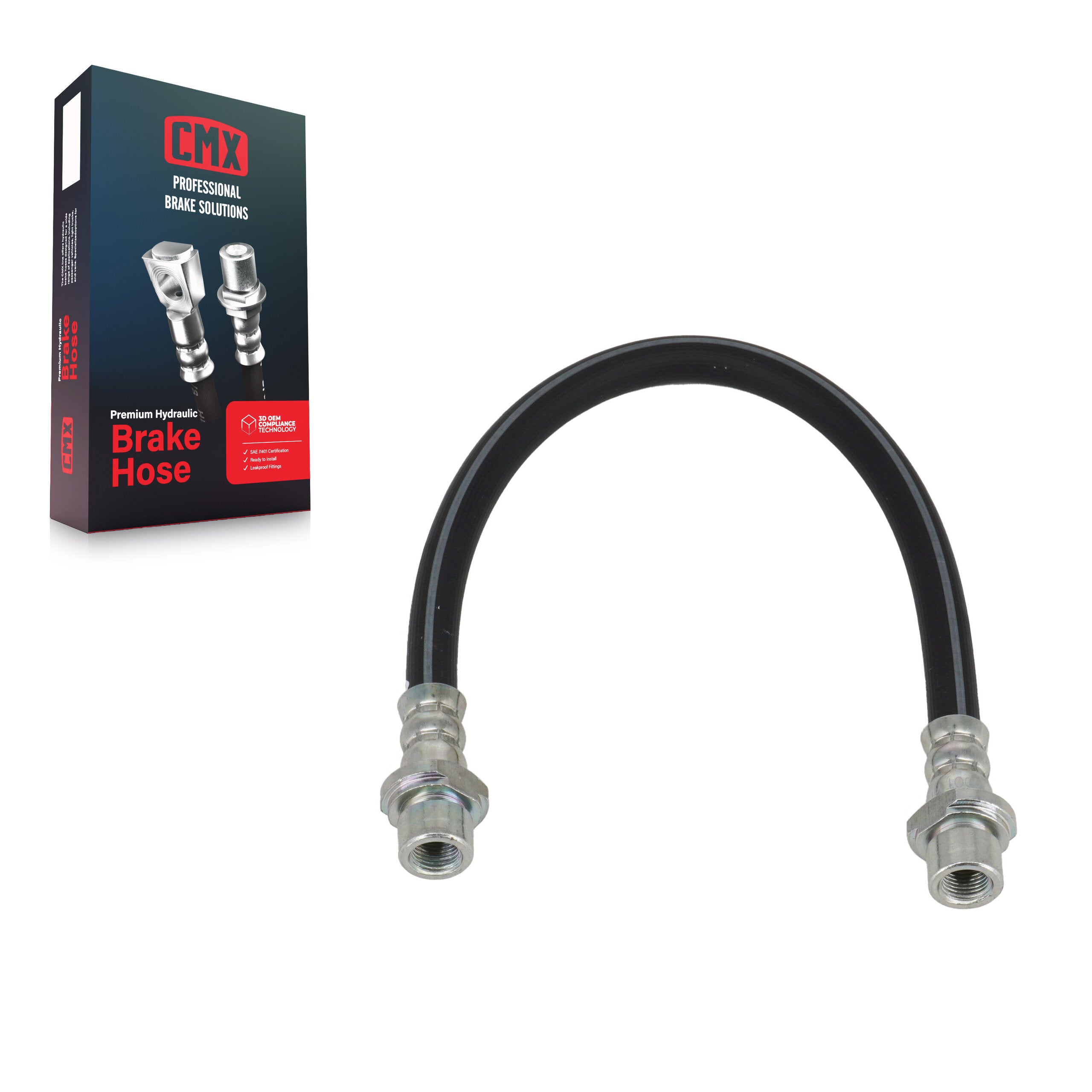 Rear Brake Hydraulic Hose 12-H380516 For Toyota Corolla RAV4 Sienna Lexus LX570 Land Cruiser Prizm