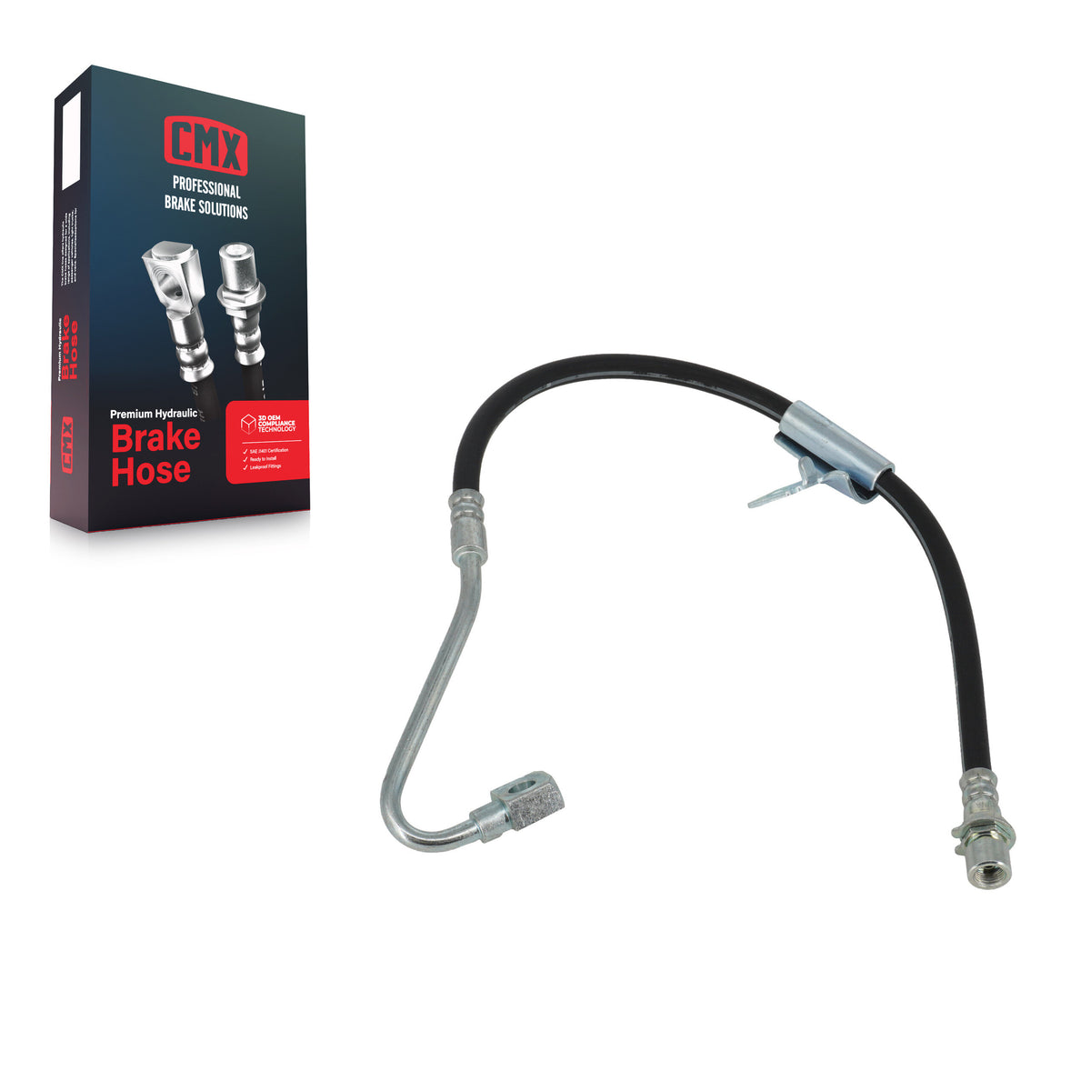 Front Left Brake Hydraulic Hose 12-H381344 For Chevrolet GMC Blazer S10 Jimmy Sonoma Isuzu Hombre