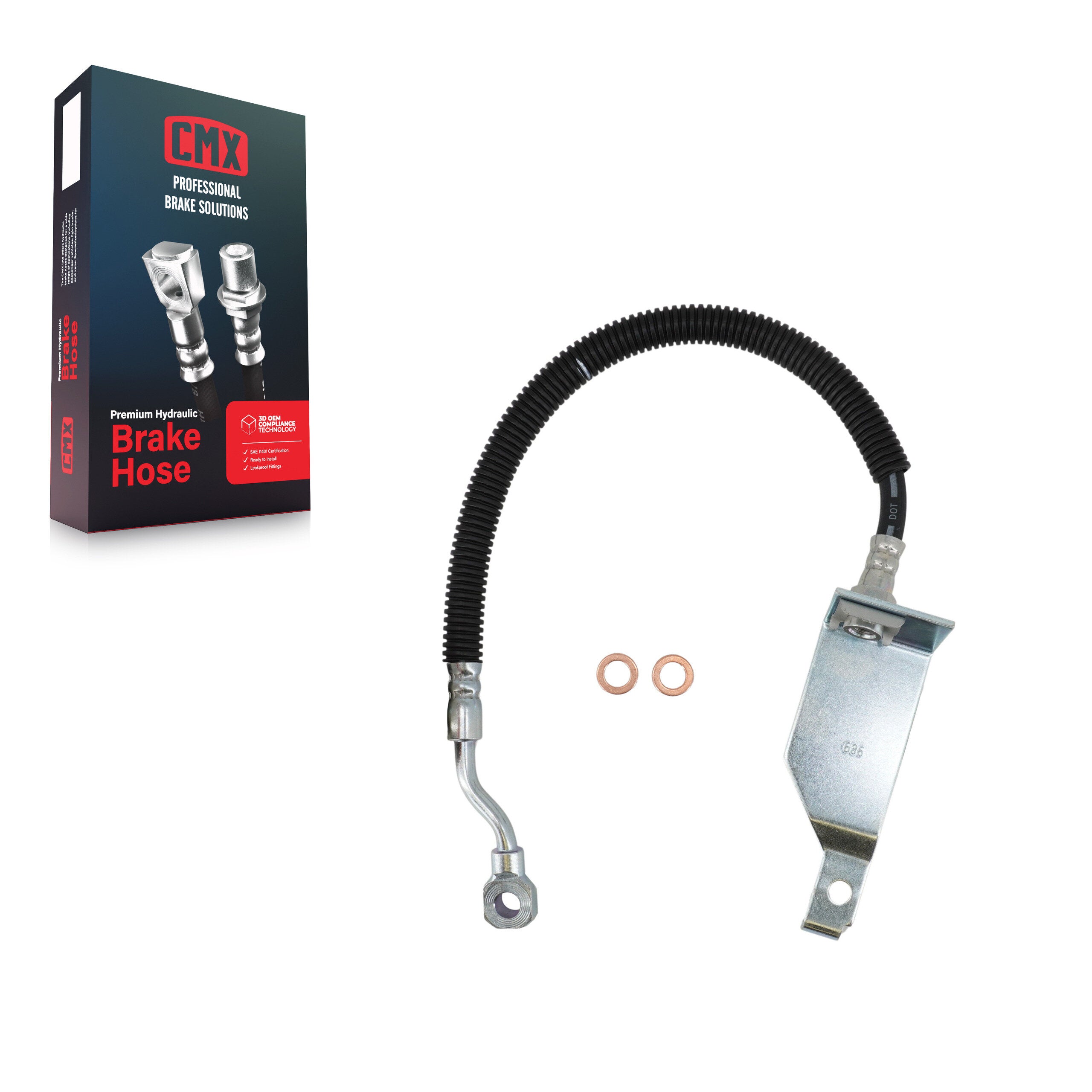 Rear Right Brake Hydraulic Hose 12-H620043 For Chevrolet GMC Sierra 3500 Silverado Classic